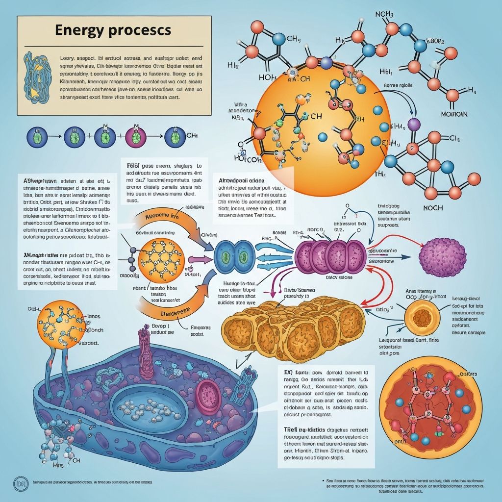 Scientific representation of metabolic processes